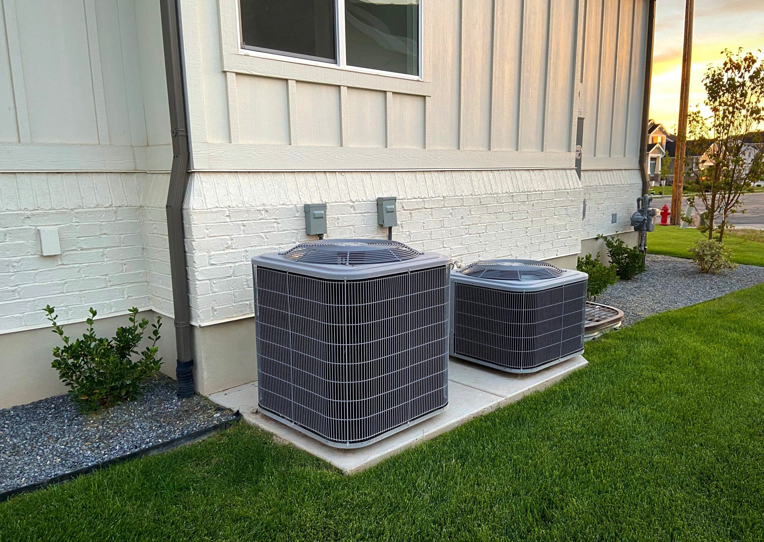 Rare Breed dual outdoor AC condensers installed in Utah